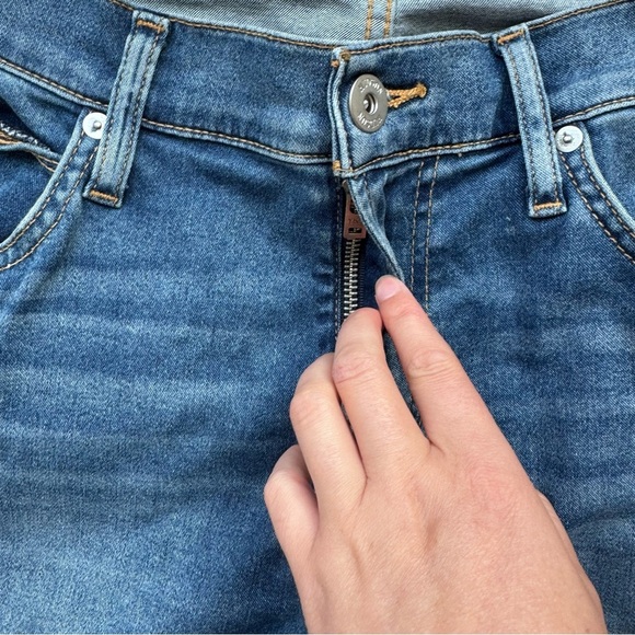 HUDSON BLAKE SLIM STRAIGHT BLUE JEANS - 32 - Picture 7 of 12